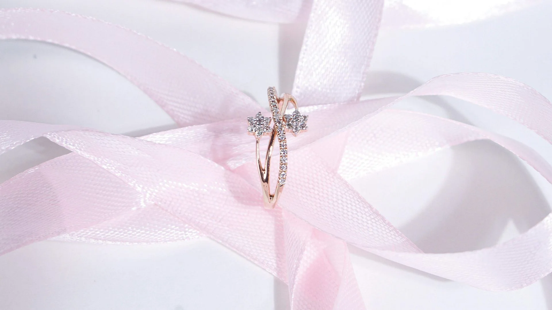 Pink Gold Ring 