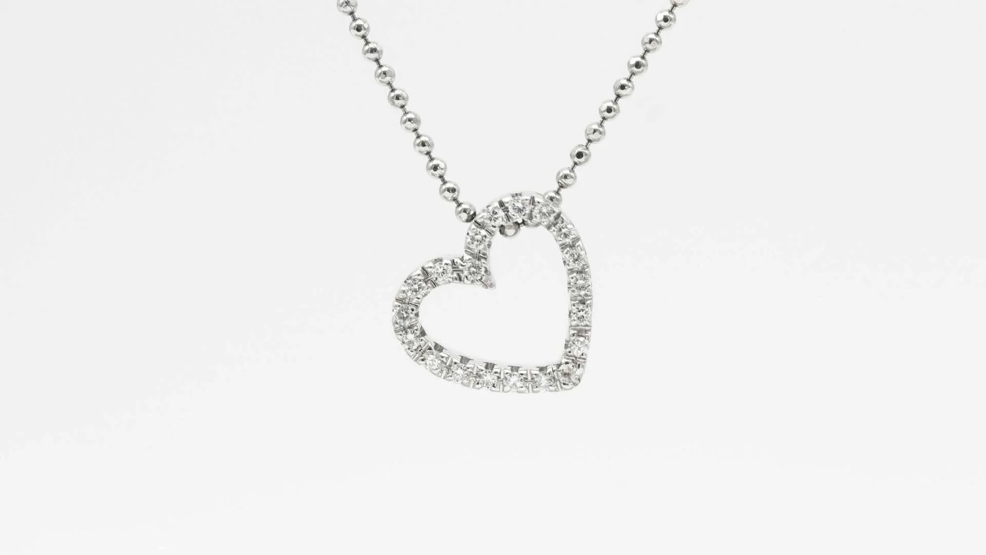 Silver necklaces